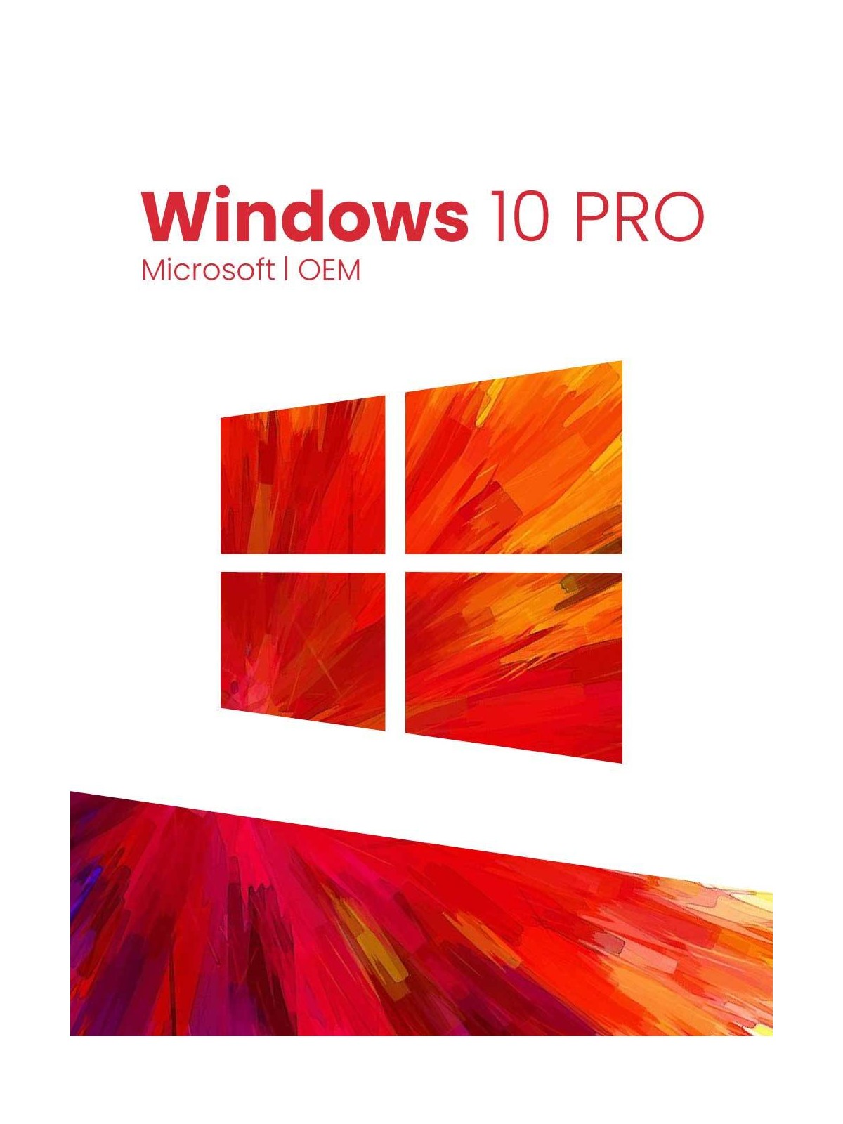 Clé d'activation Windows 10 Professionnel - OEM - Situx