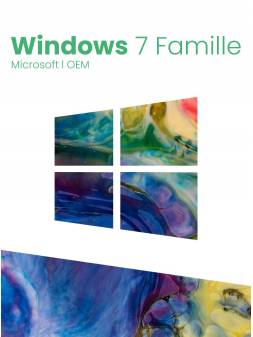 Windows 7 Famille - OEM - Clé d'activation
