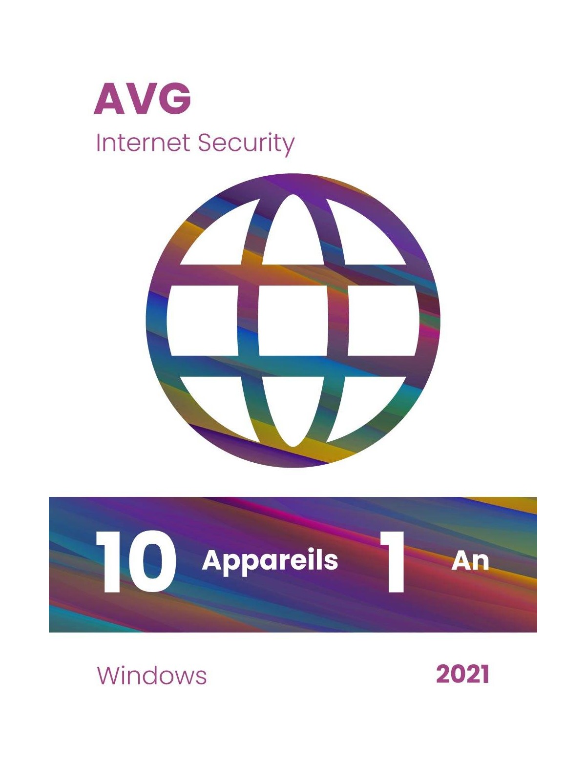 AVG Internet Security - 1 an - 10 appareils - Situx