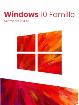 Windows 10 Famille - OEM - Clé d'activation